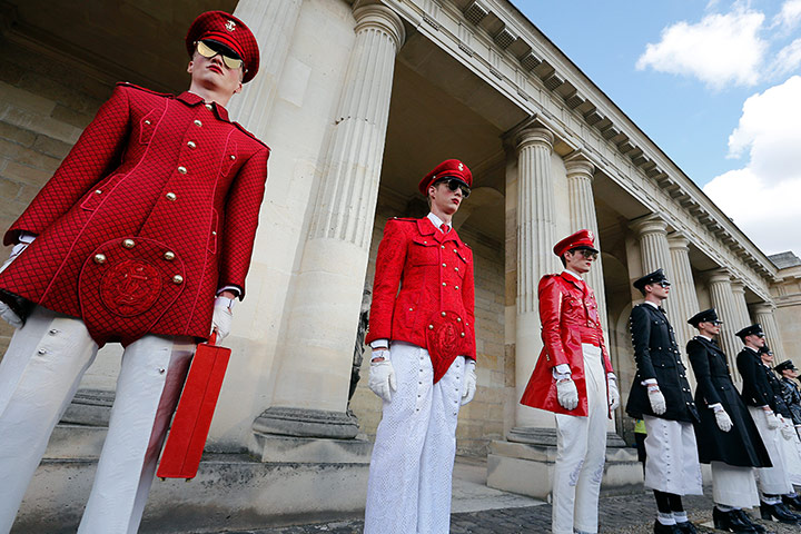 Paris menswear:: FASHION-FRANCE-MEN-THOM BROWNE