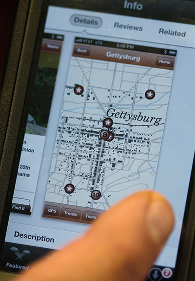 Gettysburg modern: gettysburg app