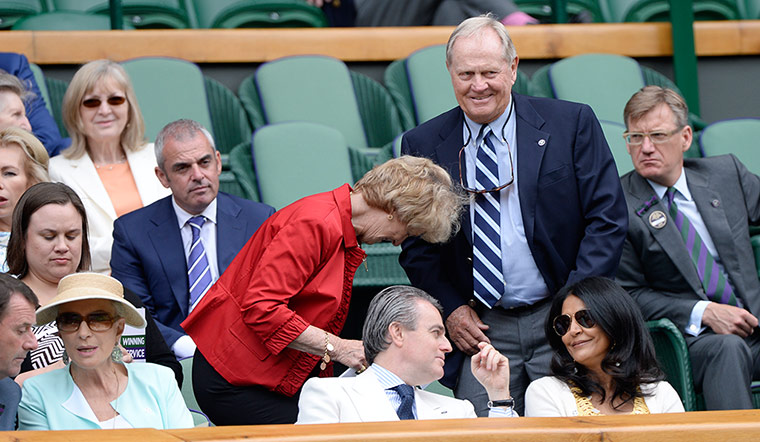 Tom's Magic Monday: Jack Nicklaus and his wife Barbara 