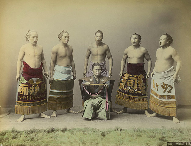 RoyalGeoPhotos: Japanese wrestlers