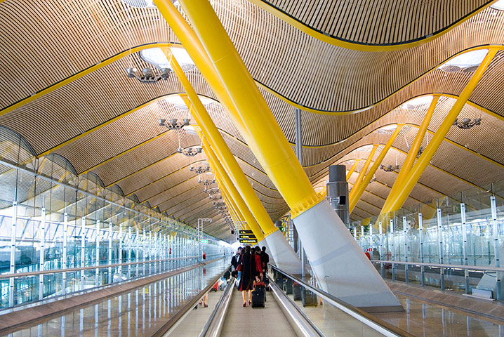 Richard Rogers: Madrid-Barajas airport terminal 4, Madrid, Spain (1997–2006)  Richard Rogers Partnership