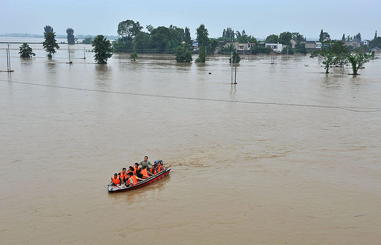 Floods in China: Flooding in China 