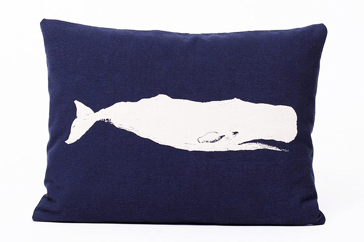 Simple Things: Whale pillow