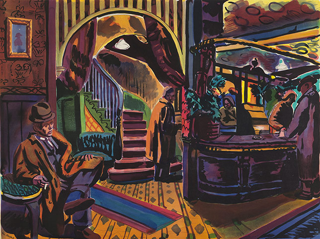 Lyons: George Hooper, Hotel Entrance, c 1946-7