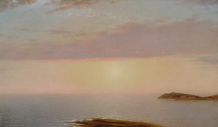 Sea picture: Sunset