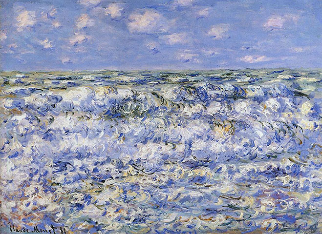 Sea picture: Waves Breaking