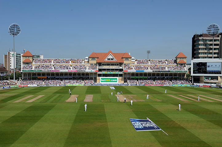 Tom Cricket day 2: General view of Trent Bridge