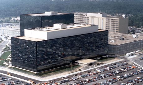 The NSA headquarters in Fort Meade, Maryland. Photograph: EPA