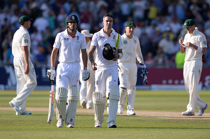 sport: 1st ashes test day two