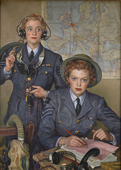 Laura Knight: Corporal Elspeth Henderson and Sergeant Helen Turner