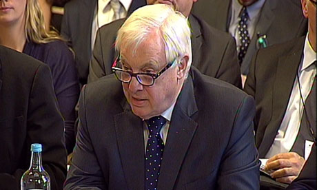 Lord Patten at the public accounts committee hearing