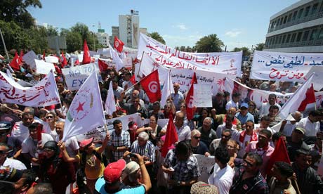 Tunisia protest