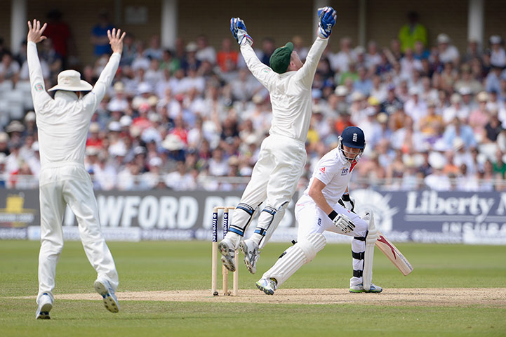 ashes day 3 gallery: Jonny Bairstow is out 