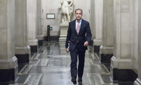 Mark Carney, governor of the Bank Of England, inside the central bank's headquarters. The Bank is open to visitors on Saturday as part of the City of London festival.