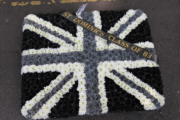 Lee Rigby's funeral: Floral tribute