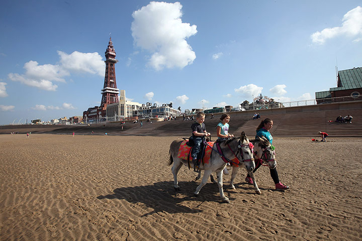 Beaches: The Blackpool beach