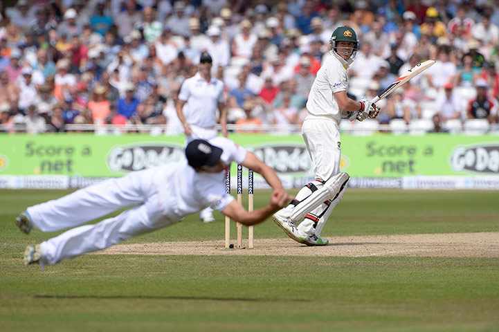 1st ashes test day five: 1st ashes test day five