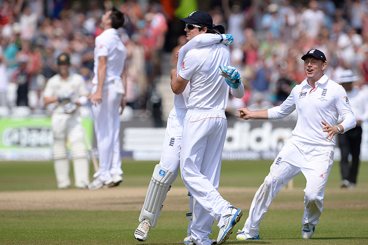 1st ashes test day five: 1st ashes test day five