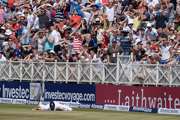 1st ashes test day five: 1st ashes test day five