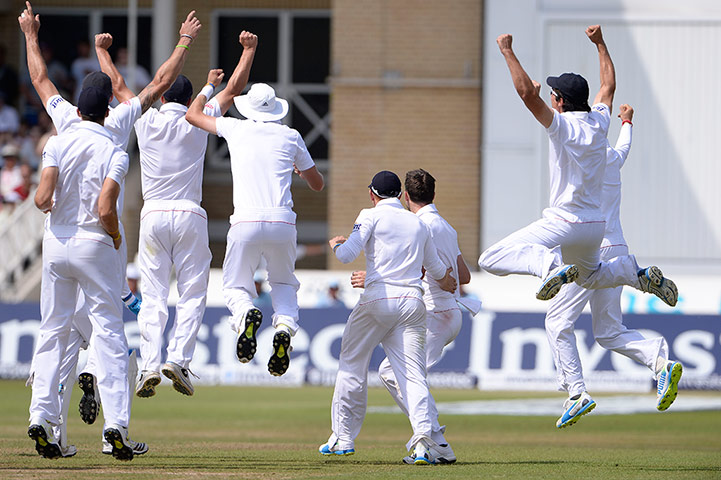 1st ashes test day five: 1st ashes test day five