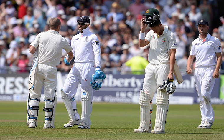 1st ashes test day five: 1st ashes test day five