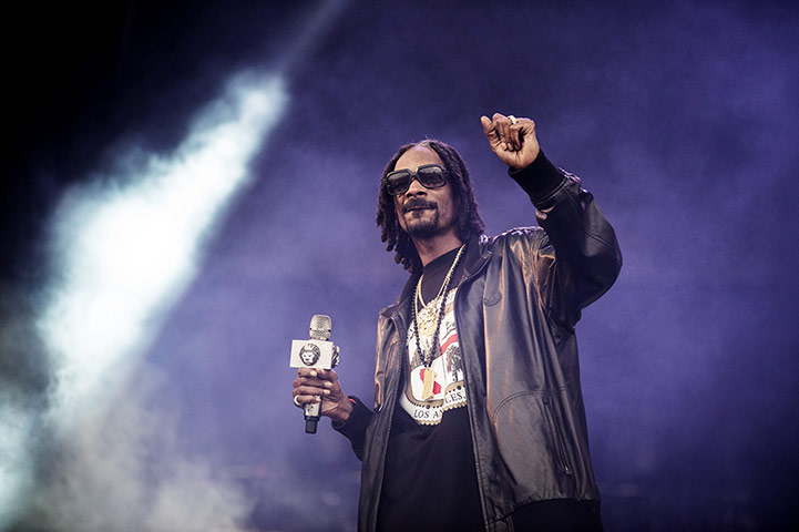 Festivals: Snoop Dogg performs at T In The Park