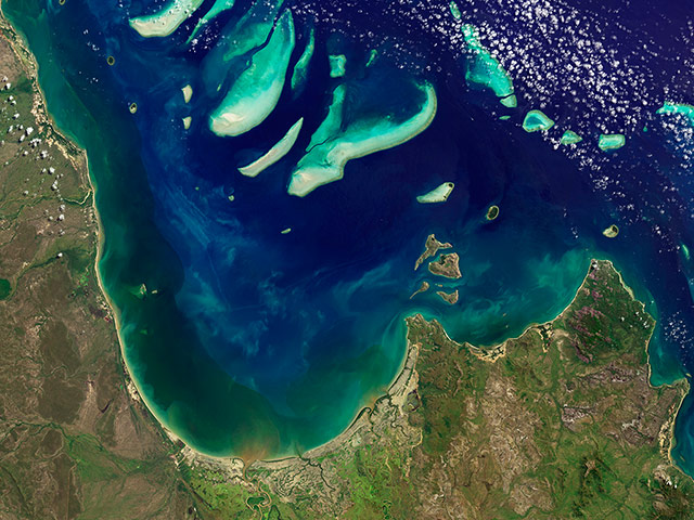 Satellite Eye on Earth: Princess Charlotte Bay in Australia