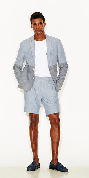 lineup shorts: Mens short suits