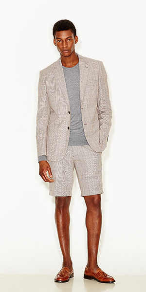 lineup shorts: mens short suits