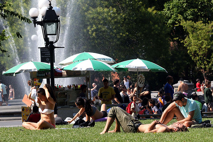 Heatwave in America: Heatwave strikes Eastern Coast of US in pictures