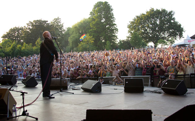 Village Green: Wilko Johnson on stage