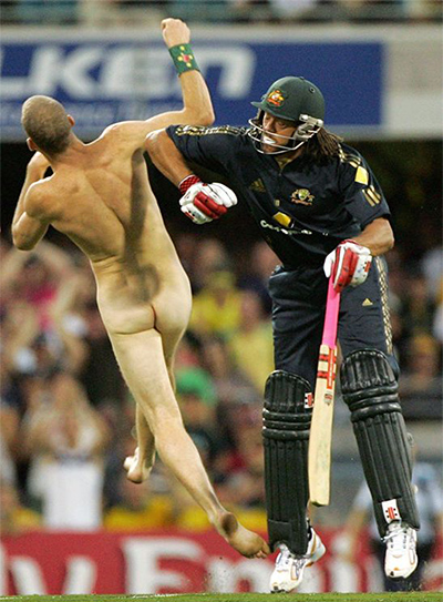 streakers: Symonds streaker