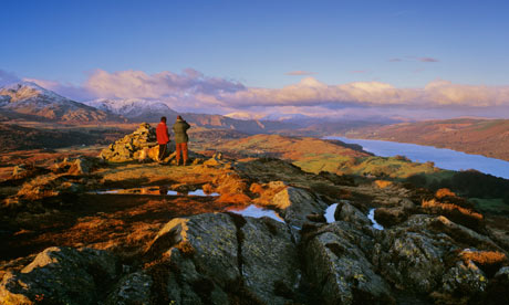 Hiking Above Coniston Water