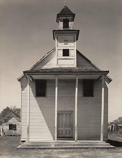 Walker Evans: Negro Church, South Carolina, 1936