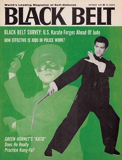 Bruce Lee: Bruce Lee's first appearance in Black Belt magazine 