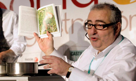 Spanish chef Santi Santamaria 