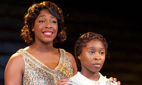 Nicola Hughes (Shug Avery) and Cynthia Erivo (Celie)