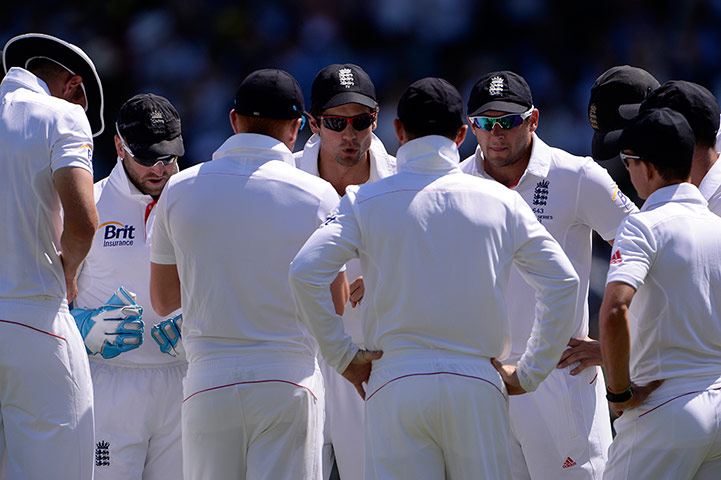 sport: England v Australia cricket.