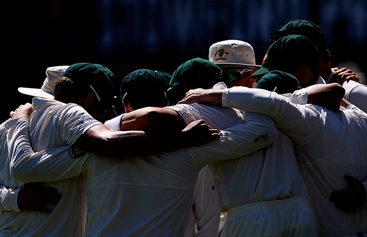 sport: 2nd ashes test day two