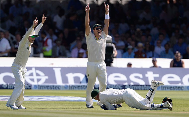 sport: 2nd ashes test day two