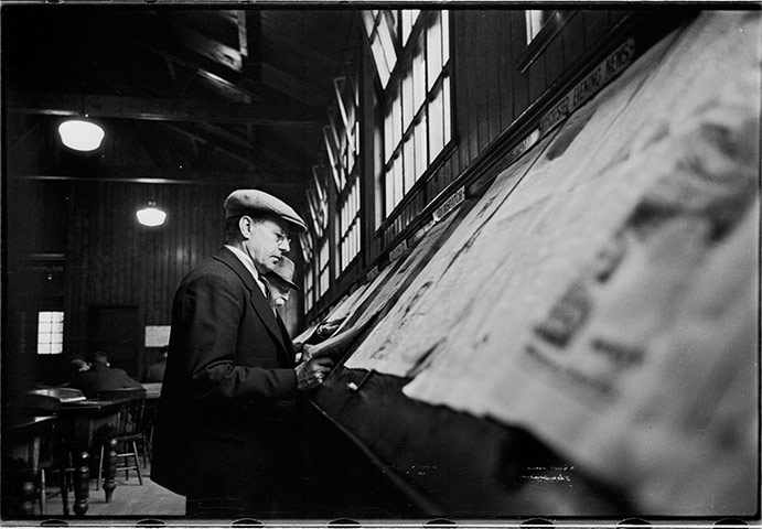 More Mass Observation: Humphrey Spender, Library Reading Room, April 1937