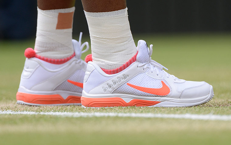 Tom Jenkins Wimbledon 7: Serena Williams's shoes