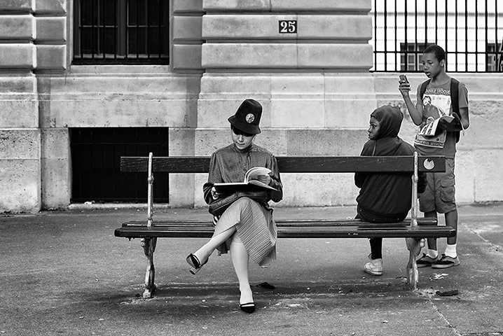 Paris fashion in B&W: Paris Haute Couture Autumn Winter 2013-2014