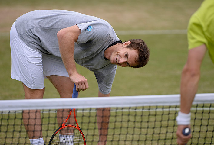 Wimbledon day eight: Andy Murray