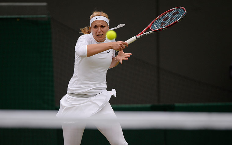 Wimbledon day eight: Sabine Lisicki