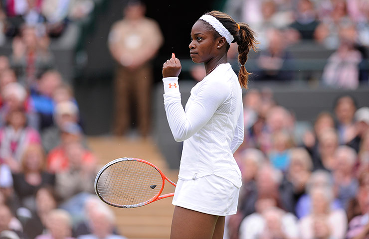Wimbledon day eight: Sloane Stephens