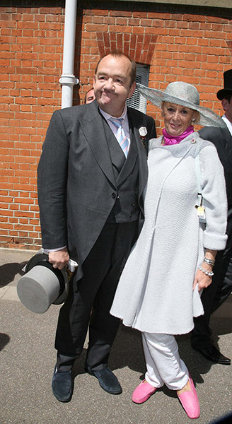 Mel Smith: Ladies Day at Royal Ascot, Berkshire, Britain - 19 Jun 2008