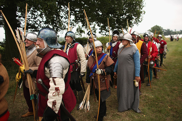 History Live! event: Archers prepare to take part