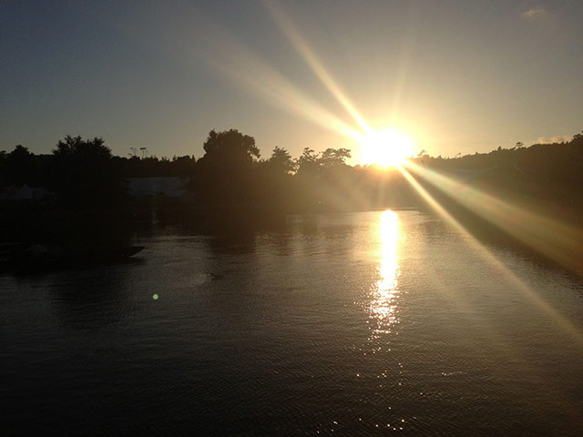 Witness Latitude: Friday evening by the lake