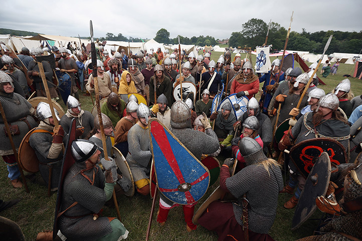 History Live re-enactment: Two Thousand Re-Enactors Participate In English Heritage History Live!